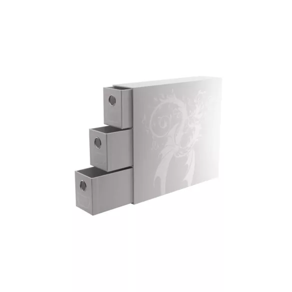 Dragon Shield Storage - Card Drawers Fortress - Vertical - 3 XL - White kártyatároló
