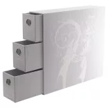 Dragon Shield Storage - Card Drawers Fortress - Vertical - 3 XL - White kártyatároló