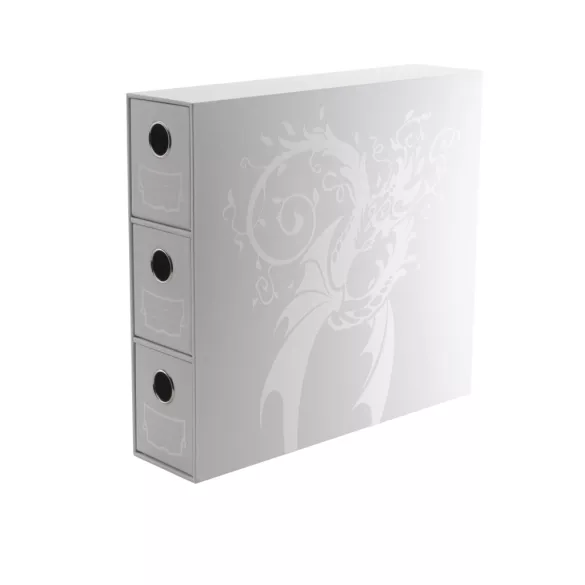 Dragon Shield Storage - Card Drawers Fortress - Vertical - 2 - White kártyatároló