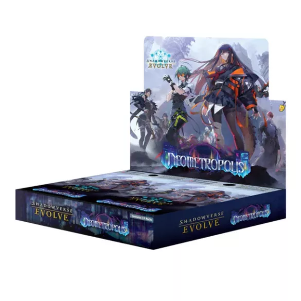 Shadowverse: Evolve - Neometropolis Booster Display (12 csomag) - angol kiadás