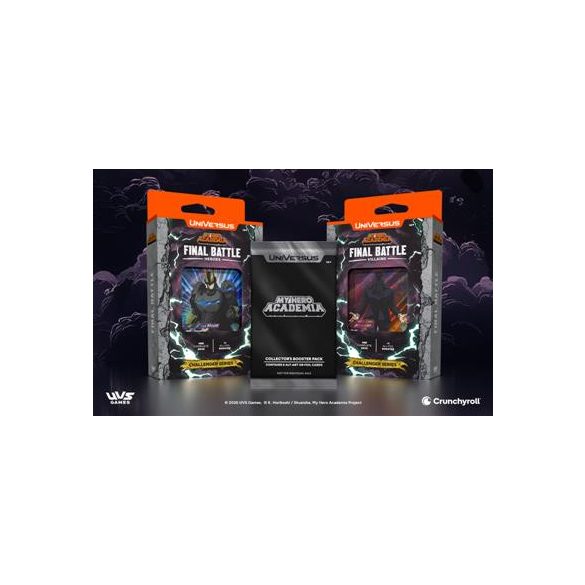 UniVersus: My Hero Academia - Challenger Series: Final Battle - Assorted Display - EN-UVSMHA09-AD