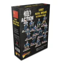 Bolt Action Soviet Naval Brigade Veteran Squad 28 mm veterán osztag miniatúra