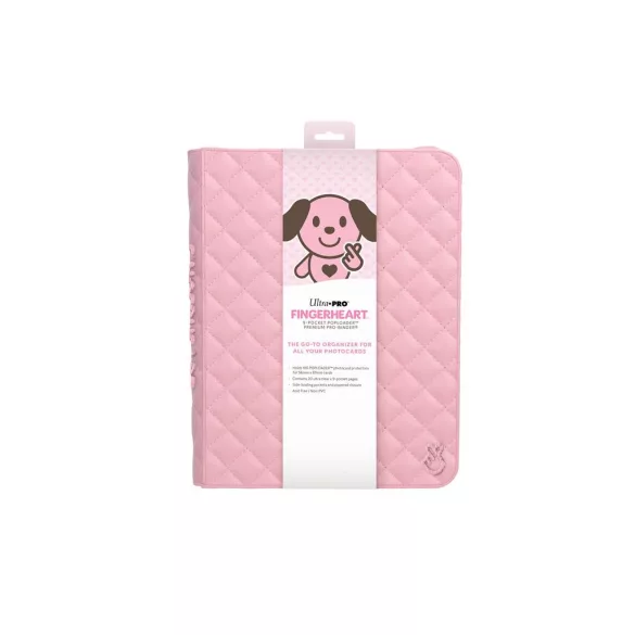 UP - FINGERHEART Blush 9-Pocket POPLOADER Premium PRO-BINDER-16800