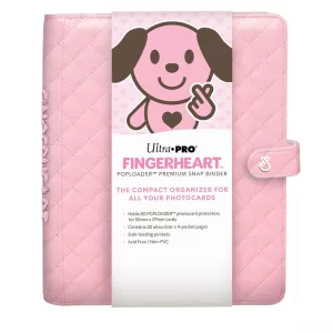UP - FINGERHEART Blush POPLOADER Premium Snap Binder-16801