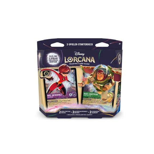 Disney Lorcana: Zwei-Spieler Starterdeck - DE-11098855