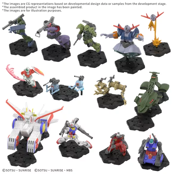 Gundam Assemble Deluxe Set 01 ［DX01］- EN-2825399
