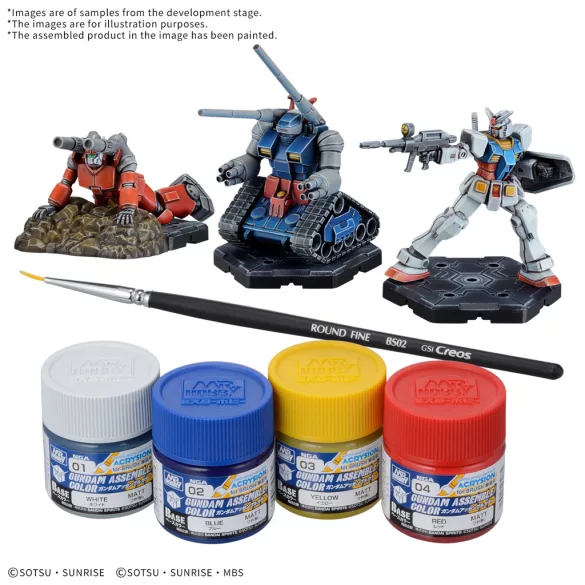Gundam Assemble Paint Pack 01 ［PA01］- EN-2859594