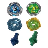 Beyblade X Circle Ghost 4-60LR UX & Hack Viking 4-55O UX Dual Pack Set-G2755ES0