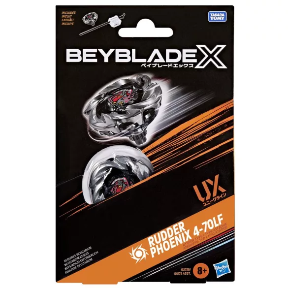 Beyblade X Rudder Phoenix 4-70LF UX Starter Pack Set-G2739ES0