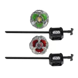 Beyblade X and Star Wars Collab Luke Skywalker 4-80B vs. Darth Vader 4-60B-G0290ES0