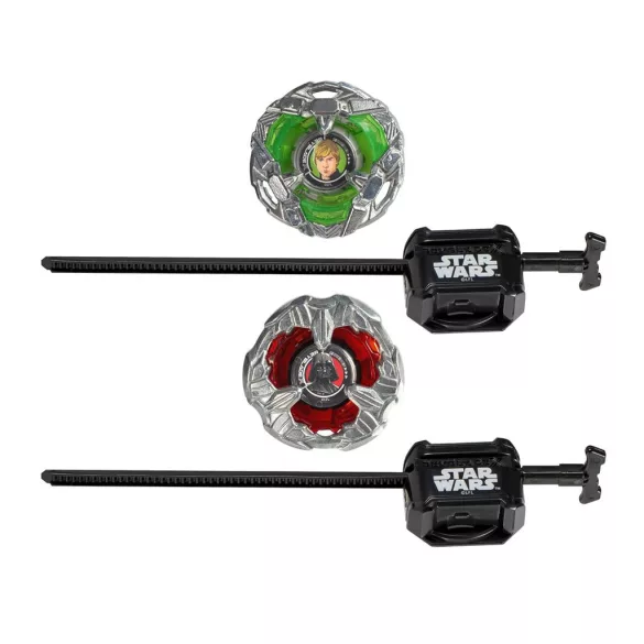 Beyblade X and Star Wars Collab Luke Skywalker 4-80B vs. Darth Vader 4-60B-G0290ES0