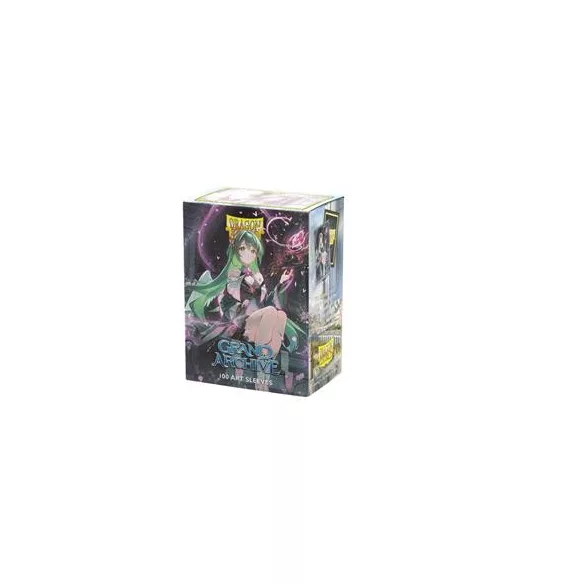Dragon Shield Grand Archive License Standard Sleeves - Ariel, Archangel of Natura (100 Sleeves)-AT-16179