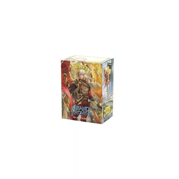 Dragon Shield Grand Archive License Standard Sleeves - Azrael, Archangel of Materia (100 Sleeves)-AT-16181