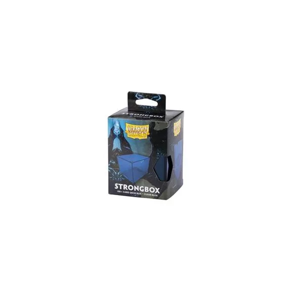 Dragon Shield Strongbox Box - Clear Blue-AT-19005