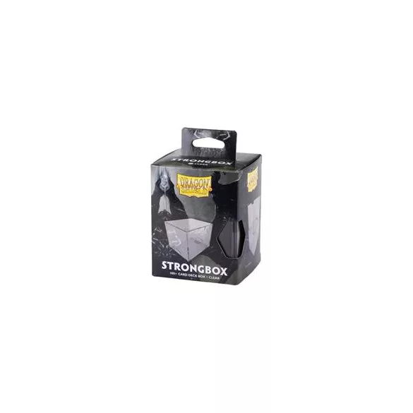 Dragon Shield Strongbox Box - Clear-AT-19001