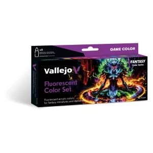 Vallejo - Game Color - Fluorescent Color Set-72.214