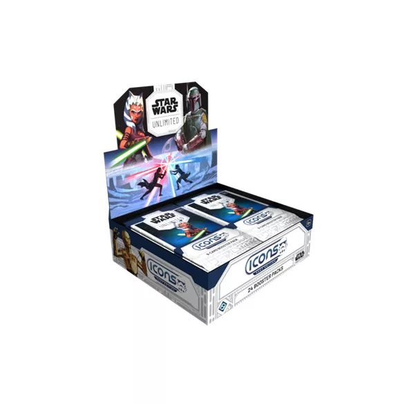 FFG - Star Wars: Unlimited - Icons 2027 Booster Display (24 Booster) - DE-SWHA027de