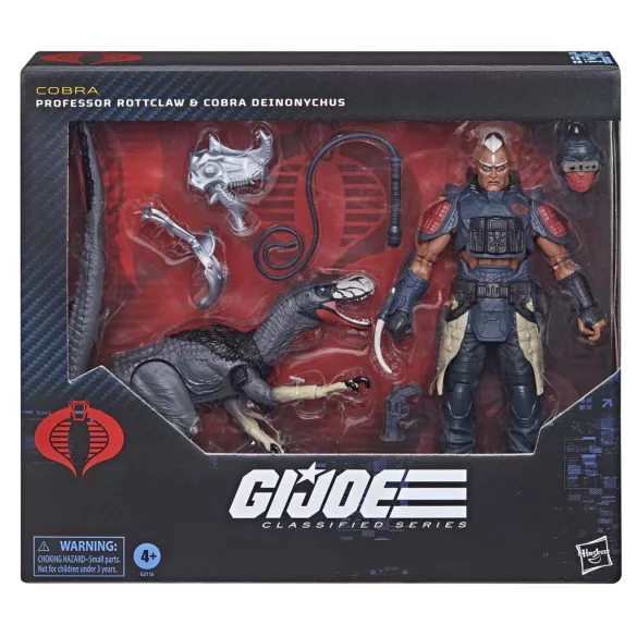 G.I. Joe Classified Series #196, Professor Rottclaw & Cobra Deinonychus-G21165L0