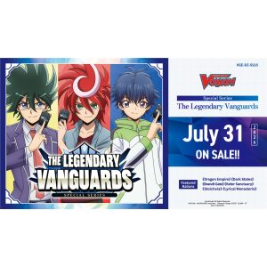 Cardfight!! Vanguard - The Legendary Vanguards Booster Display (10 Packs) - EN-VGE-DZ-SS15