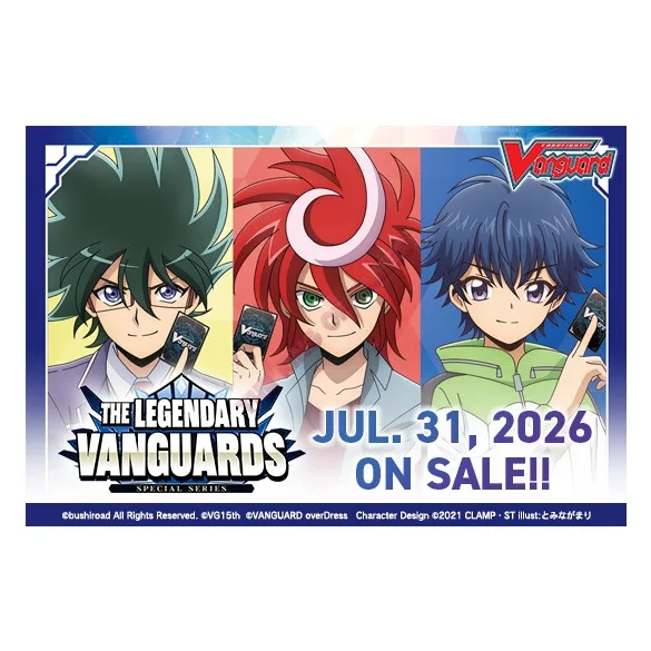 Cardfight!! Vanguard - The Legendary Vanguards Booster Display (10 Packs) - EN