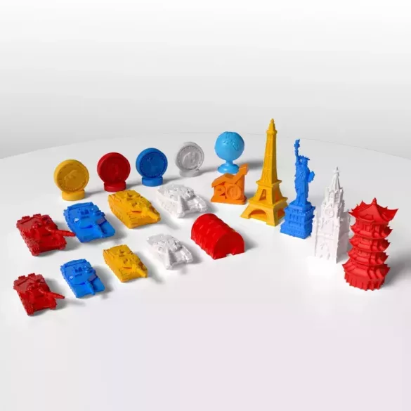 World Order: Miniatures - stratégiai társasjáték mini figurákkal