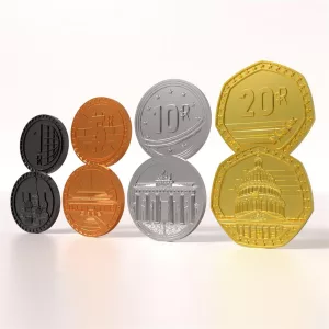 World Order: 85 Metal Coins-HPG_WO_MC