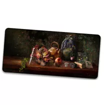 Kraken Wargames - Gamer Mousepad 90x40 cm - Postapocalyptic Stilllife-AF-GMP-457