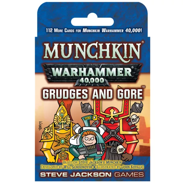 Munchkin Warhammer 40,000: Grudges and Gore - EN-SJG4493