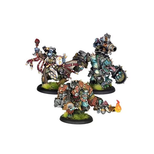 Warmachine: Southern Kriels Kithguard Battlegroup Box - EN-SFIK-SKR384