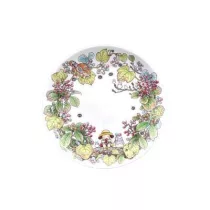 My Neighbor Totoro - 23 cm Totoro Viburnum Plate-NORITAKE-10860