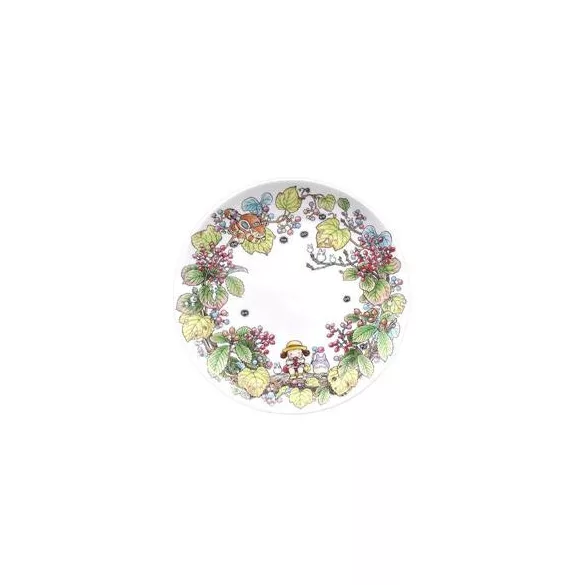 My Neighbor Totoro - 23 cm Totoro Viburnum Plate-NORITAKE-10860