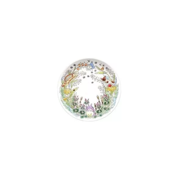 My Neighbor Totoro - 23 cm Totoro Dandelion Plate-NORITAKE-10819