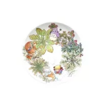 My Neighboro Totoro - 23 cm Totoro Ooinuhugri Plate-NORITAKE-10752