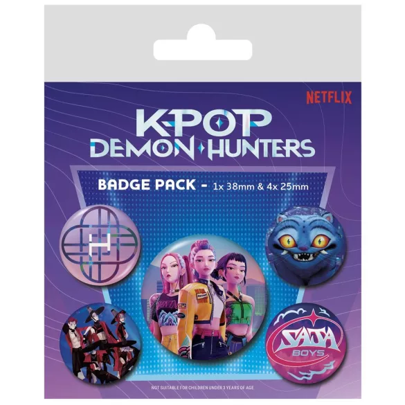 K-POP DEMON HUNTERS BADGE PACK-BP2510743