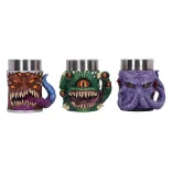 Dungeons & Dragons Mini Monster Tiny Tankards gyűjtői mini korsó szett (3 db, 8,8 cm)