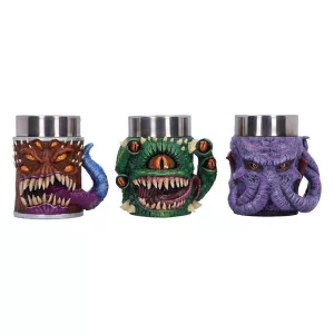 Dungeons & Dragons Mini Monster Tiny Tankards gyűjtői mini korsó szett (3 db, 8,8 cm)