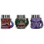 Dungeons & Dragons Mini Monster Tiny Tankards gyűjtői mini korsó szett (3 db, 8,8 cm)