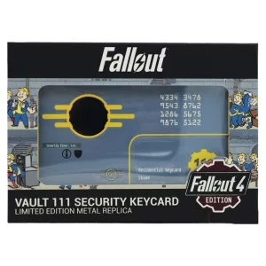 Fallout 4 - Vault 111 Limited Edition Security Keycard Replica-B-FLT91