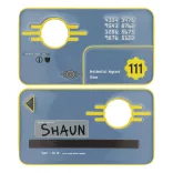 Fallout 4 - Vault 111 Limited Edition Security Keycard Replica-B-FLT91