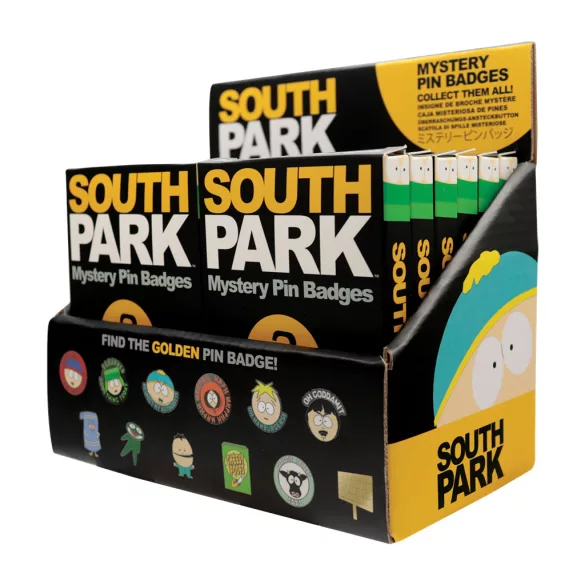 South Park - Mystery Pin Badges (CDU of 12 Pins)-V-SP09-CDU