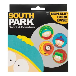 South Park - Set of 4 Printed Coasters-V-SP02