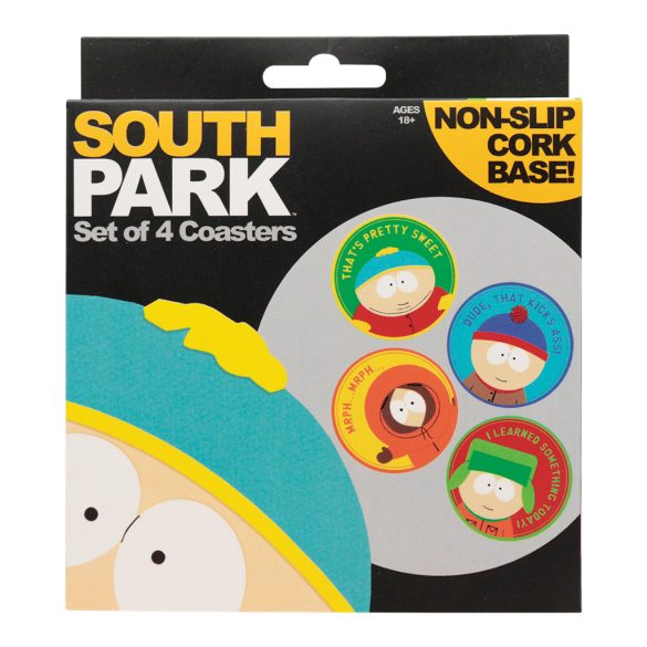 South Park - Set of 4 Printed Coasters