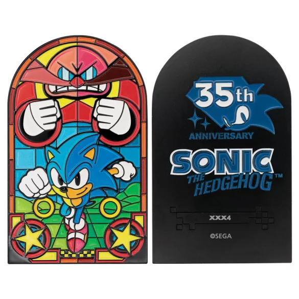 Sonic The Hedgehog - Stained Glass Window Style Ingot-SEG-SON21