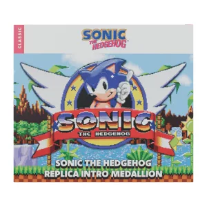 Sonic The Hedgehog - Original Logo Medallion-SEG-SON17