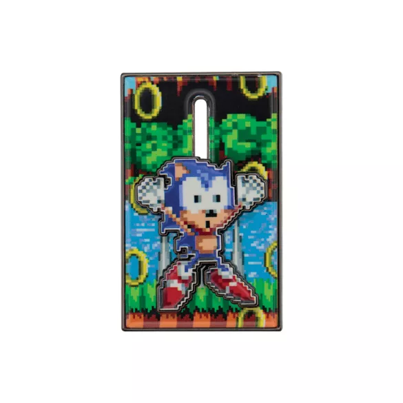 Sonic The Hedgehog - Moving Pin Badge-SEG-SON19