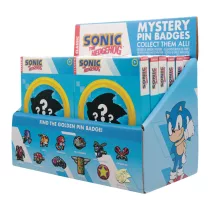Sonic The Hedgehog - Mystery Pin Badges (CDU of 12 Pins)-SEG-SON03-CDU