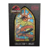 Jurassic Park - Stained Glass Style Metal Ingot-UV-JP165