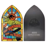 Jurassic Park - Stained Glass Style Metal Ingot-UV-JP165