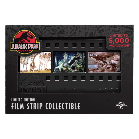 Jurassic Park - Metal Film Strip Collectible-UV-JP164