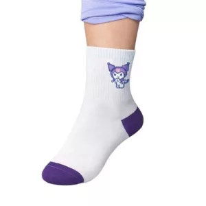 Kuromi - Long Socks - Japanese - Size 36-40-